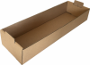 tortás és süteményes dobozok - Közepes méretű önzáró süteményes / tároló tálca (292x95x50 mm)