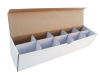 önzárós dobozok - Közepes méretű önzáró tároló doboz (380x80x80 mm) -10 Rekeszes