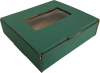 Ablakos (fólia nélkül) tároló doboz (85x82x23 mm) Kis méretű, önzáródó, ablakos, hullámkarton tároló doboz felnyitható tetővel

Felhasználás: 
Ajándéktárgyak, szerszámok, szerelvények, egyéb kisméretű tárgyak tárolására alkalmas kisméretű önzáródó hullámkarton tároló doboz.

Méret: 85 x 82 x 23 mm - ablakos (fólia nélkül) hullámkarton tároló doboz
Kivitel: Fefco 0421

Anyag: mikrohullám karton papír
Színek: 
alap: barna, fehér
színes: bordó, fekete, kék, zöld