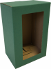 Ablakos (fóliás) tároló doboz (100x75x150 mm) Kis méretű ablakos fóliás, felnyitható tetejű önzáródó hullámkarton tároló doboz

Felhasználás: 
Ajándéktárgyak, édesességek, kozmetikumok egyéb kisméretű tárgyak tárolására alkalmas kis méretű önzáródó hullámkarton tároló doboz.

Méret: 100x75x150 mm - hullámkarton tároló doboz

Kivitel: Fefco 0215

Anyag: mikrohullám karton papír
Színek: 
alap: barna, fehér
színes: bordó, fekete, kék, zöld