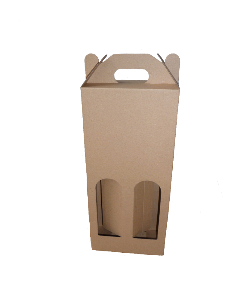 Boros doboz, 2 palackos hullámkarton doboz (160x75x350 mm) Boros doboz, 2 palack tárolására alkalmas önzáródó hullámkarton doboz

Felhasználás: reprezentatív célokra, bor ajándékozásra kiválóan alkalmas, ezen egyszerű kivitelű, elöl nyitott, 2 palack bor tárolására alkalmas önzáródós hullámkarton boros doboz.

Méret: 160 x 75 x 350 mm

Anyag: mikrohullám karton papír
Színek: 
alap: barna, fehér
színes: bordó, fekete, kék, zöld