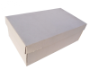Cipős doboz, fedeles  (440x280x105 mm) hullámkarton fedeles cipős doboz

Méret: 440 x 280 x 105 mm - hullámkarton fedeles cipős doboz

Anyag: fehér vagy barna mikrohullám karton papír

Felhasználás: cipők, papucsok, csizmák tárolására alkalmas hullámkarton cipős doboz