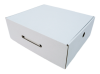 cipős, csizmás dobozok - Cipős doboz, felnyíló tetős (330x280x120 mm)