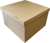 költöző dobozok - Fedeles doboz (560x530x350 mm)