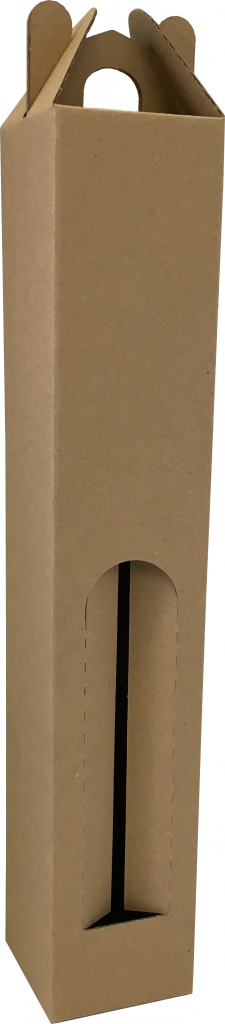 Pálinkás doboz, 1 palackos, 0,5 literes (65x65x375 mm) Pálinkás doboz, 1 db 0,5 literes palack tárolására alkalmas önzáródó hullámkarton pálinka doboz

Felhasználás: reprezentatív célokra, pálinka ajándékozáskor kiválóan alkalmas, ezen egyszerű kivitelű, elöl nyitott, 1 palack pálinka tárolására alkalmas önzáródós hullámkarton pálinka doboz.

Méret: 65x65x375 mm - hullámkarton pálinkás doboz

Anyag: mikrohullám karton papír
Színek: 
alap: barna, fehér
színes: bordó, fekete, kék, zöld
