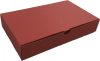 Szendvicses doboz (270x165x50 mm) Szendvicses, önzáródó, felnyitható tetejű hullámkarton tároló doboz

Felhasználás:  
kisméretű szendvicsek, bagettek, rétesek csomagolására alkalmas önzáródós hullámkarton doboz 

Méret: 270 x 165 x 50 (mm) - Szendvicses hullámkarton doboz

Anyag: mikrohullám karton papír
Színek: 
alap: barna, fehér
színes: bordó, fekete, kék, zöld