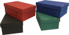 színes dobozok - Színes cipős doboz, fedeles (250x150x100 mm)