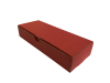 színes dobozok - Színes kis méretű önzáró tároló doboz (190x72x35 mm)