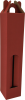 színes dobozok - Színes pálinkás doboz, 1 palackos, 0,375 literes (62x62x310 mm)