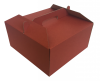 színes dobozok - Színes tortás doboz, normál (260x260x150 mm)