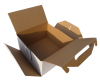 Tortás doboz, nagy (290x290x140 mm) Tortás doboz, nagy méretű önzáródós hullámkarton tortás doboz 

Felhasználás: nagy méretű torták tárolására, szállítására alkalmas hullámkarton doboz

Méret: 290 x 290 x 140 mm - hullámkarton tortás doboz

Anyag: mikrohullám karton papír
Színek: 
alap: barna, fehér
színes: bordó, fekete, kék, zöld