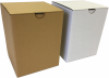 Közepes méretű önzáró tároló doboz (150x150x200 mm) Közepes méretű, felnyitható tetejű önzáródó hullámkarton tároló doboz

Felhasználás: 
Ajándéktárgyak, szerszámok, szerelvények, egyéb kisméretű tárgyak tárolására alkalmas közepes méretű önzáródó hullámkarton tároló doboz.

Méret: 150x150x200 mm - hullámkarton tároló doboz

Kivitel: Fefco 0215

Anyag: fehér vagy barna hullám karton papír
