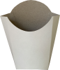 Sült krumplis kosár (100x85x100 mm) Sült krumplis doboz, önzáródó, tölcsér alakú tároló doboz

Felhasználás:  
Kis adag sültkrumpli vagy tökmag, gesztenye apró sütemény ésesség, cukorra tárolásra szolgáló tölcsér alakú doboz

Méret: 150 x 150 x 90 (mm) - Sült krumplis kosár doboz

Anyag: karton papír
Színek: fehér-barna