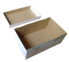 Cipős doboz, fedeles (250x150x100 mm) hullámkarton fedeles cipős doboz

Méret: 250 x 150 x 100 mm - hullámkarton fedeles cipős doboz
Kivitel: Fefco 0457 + 0455

Anyag: mikrohullám karton papír
Színek: 
alap: barna, fehér
színes: bordó, fekete, kék, zöld

Felhasználás: cipők, papucsok, csizmák tárolására alkalmas hullámkarton cipős doboz