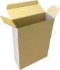 Kis méretű önzáró tároló doboz (156x55x228 mm) Kis méretű, önzáródó, hullámkarton tároló doboz felnyitható tetővel

Felhasználás: 
Ajándéktárgyak, szerszámok, szerelvények, egyéb kisméretű tárgyak tárolására alkalmas kisméretű önzáródó hullámkarton tároló doboz.

Méret: 156 x 55 x 228 mm - hullámkarton tároló doboz
Kivitel: Fefco 0211

Anyag: mikrohullám karton papír
Színek: 
alap: barna, fehér
színes: bordó, fekete, kék, zöld