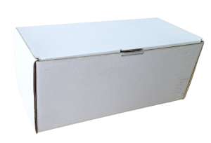 Kis méretű önzáró tároló doboz (170x75x75 mm) Kis méretű, önzáródó, hullámkarton tároló doboz felnyitható tetővel

Felhasználás: 
Ajándéktárgyak, szerszámok, szerelvények, egyéb kisméretű tárgyak tárolására alkalmas kisméretű önzáródó hullámkarton tároló doboz.

Méret: 170 x 75 x 75 mm - hullámkarton tároló doboz
Kivitel: Fefco 0421

Anyag: mikrohullám karton papír
Színek: 
alap: barna, fehér
színes: bordó, fekete, kék, zöld