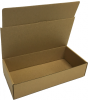 Kis méretű önzáró tároló doboz (195x90x45 mm) Közepes méretű, felnyitható tetejű önzáródó hullámkarton tároló doboz

Felhasználás: 
Ajándéktárgyak, szerszámok, szerelvények, egyéb kisméretű tárgyak tárolására alkalmas közepes méretű önzáródó hullámkarton tároló doboz.

Méret: 195x90x45 mm - hullámkarton tároló doboz

Kivitel: Fefco 0421

Anyag: mikrohullám karton papír
Színek: 
alap: barna, fehér
színes: bordó, fekete, kék, zöld